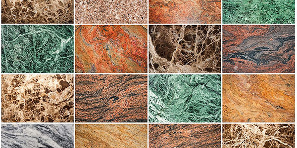 ویژگی های مختلف سنگ گرانیت بر اساس رنگ